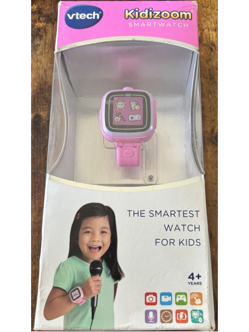New Vtech Kidizoom Smart Watch DX3 Smartwatch For Kids Touch Screen Pink